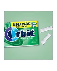 Wrigley's Orbit Spearmint Sugar Free Chewing Gum Mega Pack, 30 ct