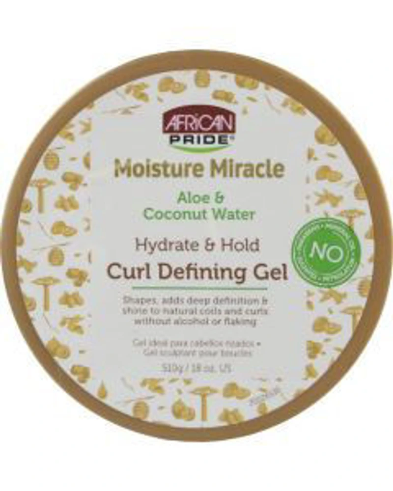 African Pride Moisture Miracle Aloe & Coconut Water Defining Gel