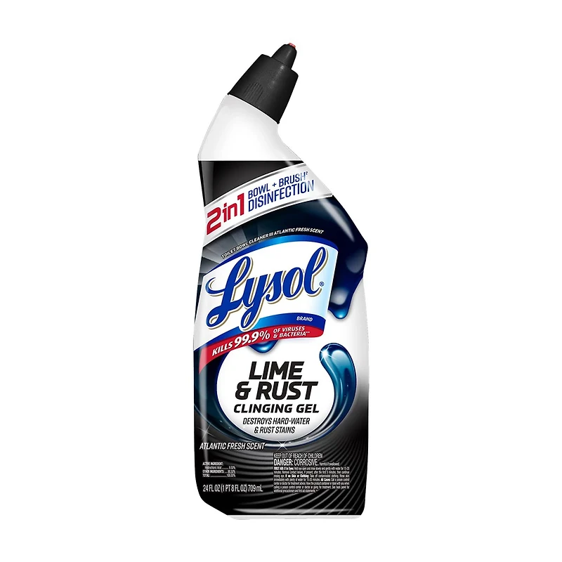 Lysol Toilet Bowl Cleaner Gel, 24 oz