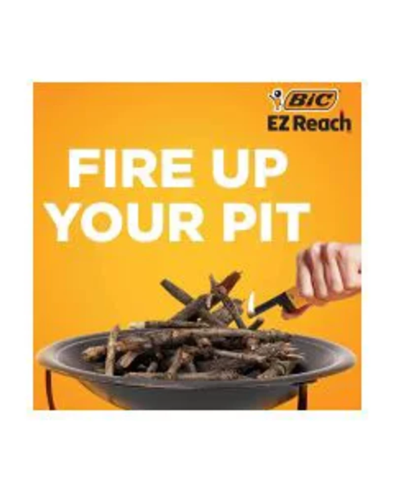 BIC EZ Reach The Ultimate Lighter with Extended Wand, 40 ct