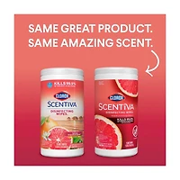 Clorox Scentiva Wipes, Bleach Free Cleaning Wipes, Tahitian Grapefruit Splash, 75 ct