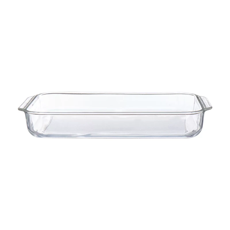 Rectangular Glass Dish, 3 qt