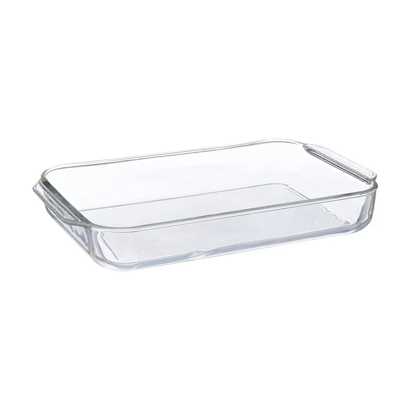 Rectangular Glass Dish, 3 qt