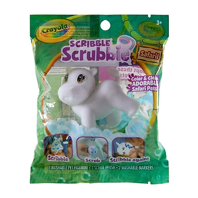 Crayola Safari Scribble Scrubbie Toy Pet