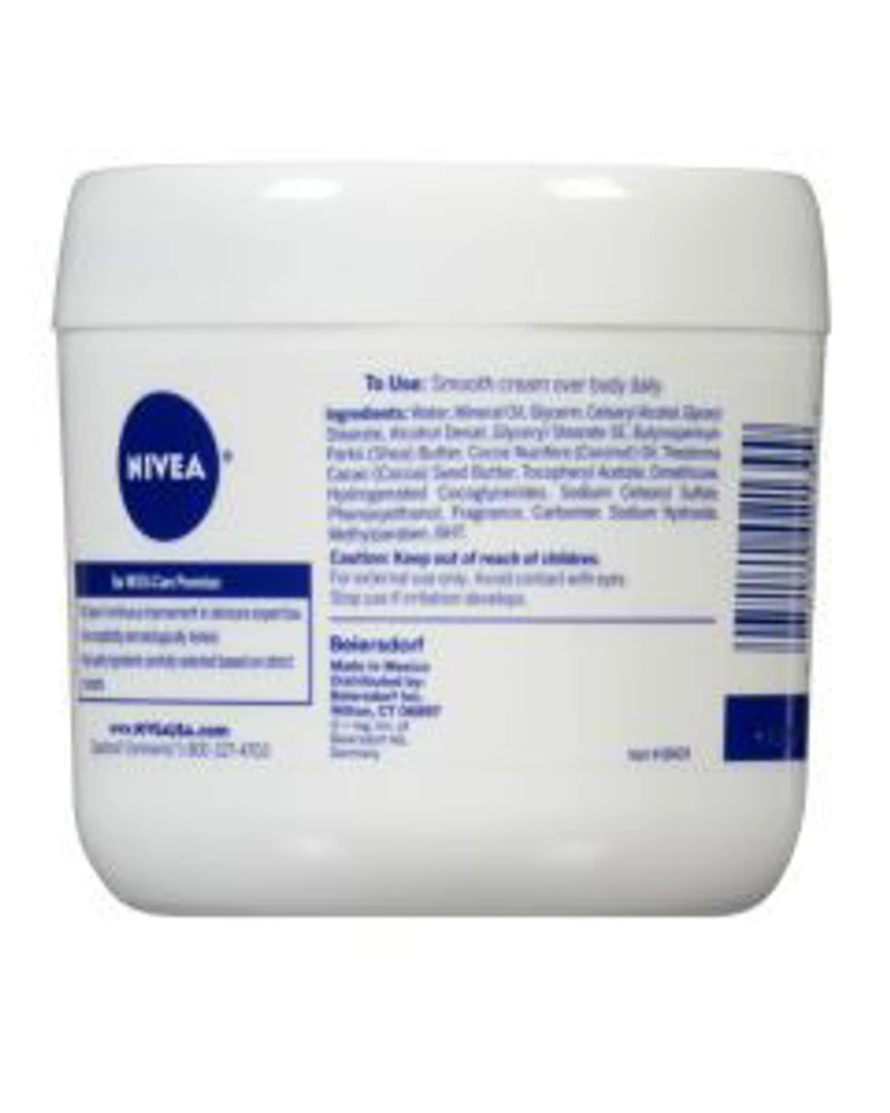 Nivea Cocoa Butter Body Cream, 15.5 oz
