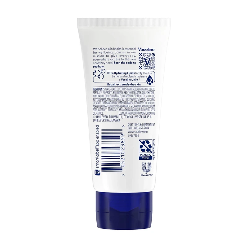 Vaseline Intensive Care Advanced Repair Unscented Moisturizer, 1 ct