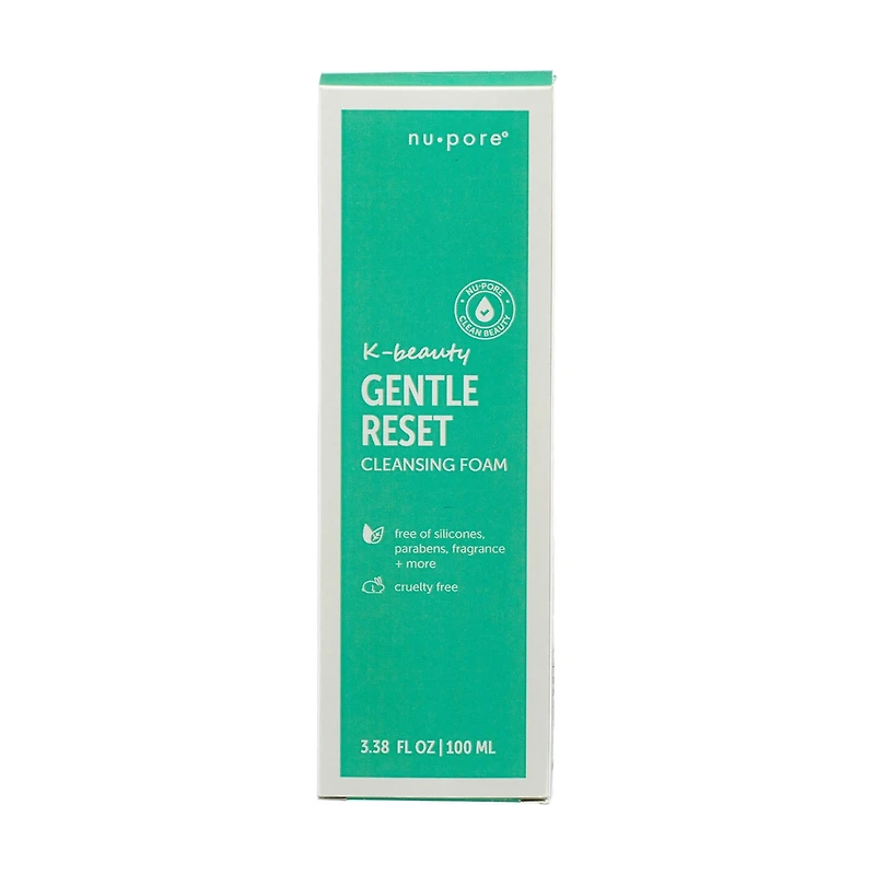 Nu-Pore Gentle Reset Cleansing Foam, 3.38 fl. oz.