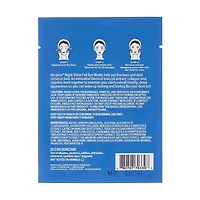 Nu-Pore Night Shine Foil Eye Masks, 1 Pair