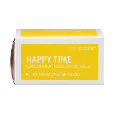 Nu-Pore Happy Time Calendula Infused Eye Gels, 60 Patches