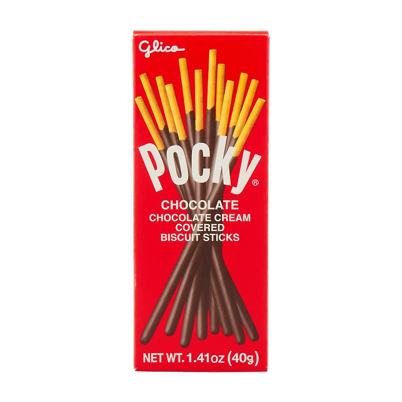 Pocky Chocolate Cream Covered Biscuit Sticks