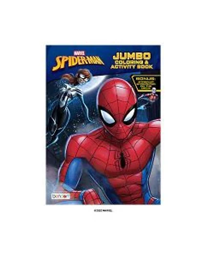 Bendon Marvel Spider-Man Jumbo Coloring & Activity Book, Assorted