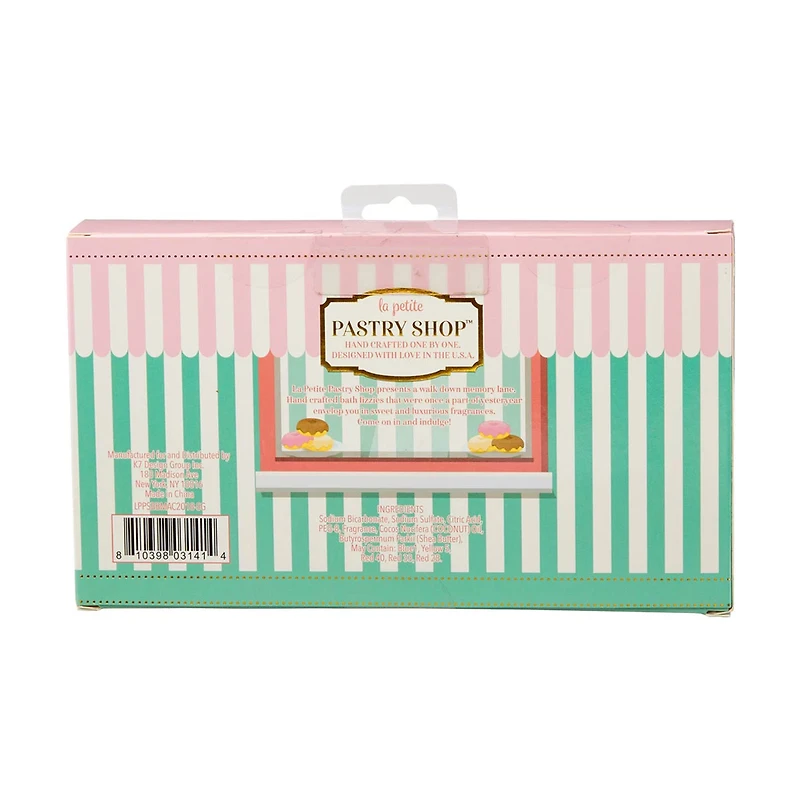 La Petite Pastry Shop Ice Pop Bath Fizzies Trio