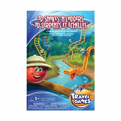 Family Board Games, Travel Sized, Assortment