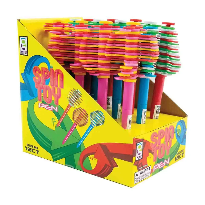 Raymond Geddes Spin Toy Pens