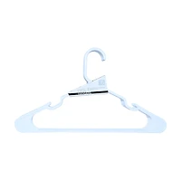 White Plastic Hangers, 6 PK