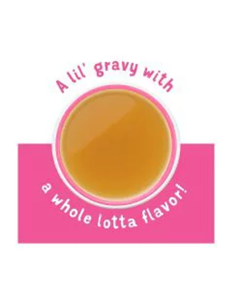 Purina Friskies Lil' Gravies Savory Salmon Flavor Complement Cat Food, 1.55 oz