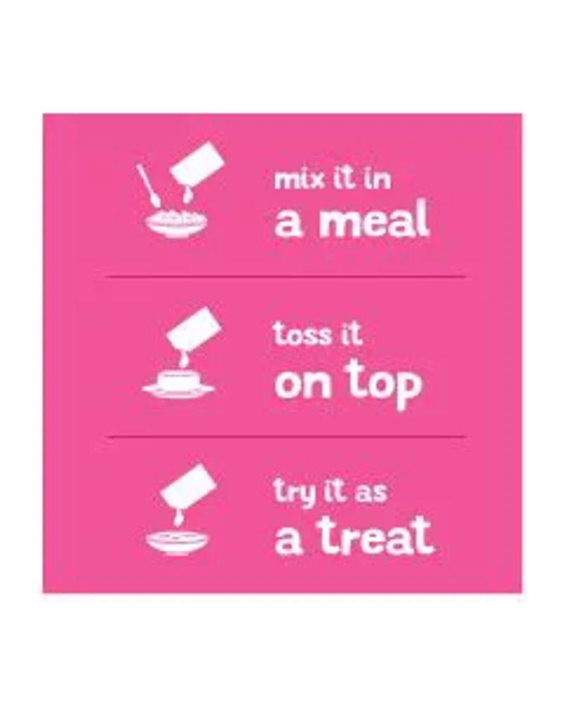 Purina Friskies Lil' Gravies Savory Salmon Flavor Complement Cat Food, 1.55 oz