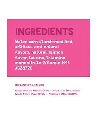 Purina Friskies Lil' Gravies Savory Salmon Flavor Complement Cat Food, 1.55 oz