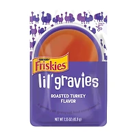 Purina Friskies Lil' Gravies Roasted Turkey Flavored Cat Food, 1.55 oz