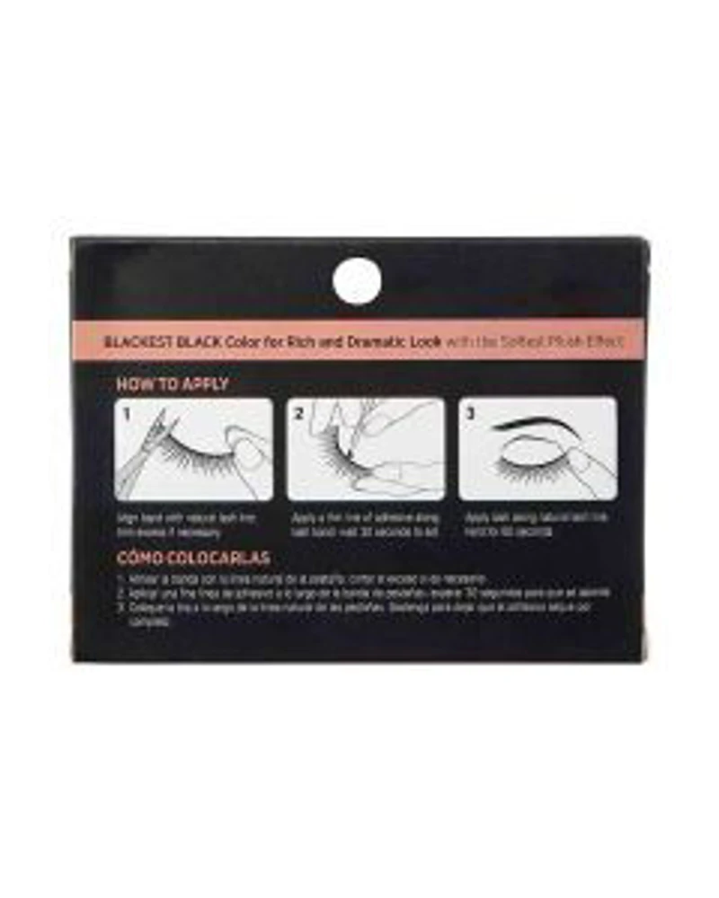 Kiss Luxe Effect Premium Matte Faux Mink Hair Eyelashes, Extra Black