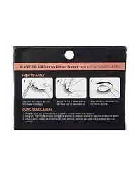 Kiss Luxe Effect Premium Matte Faux Mink Hair Eyelashes, Extra Black