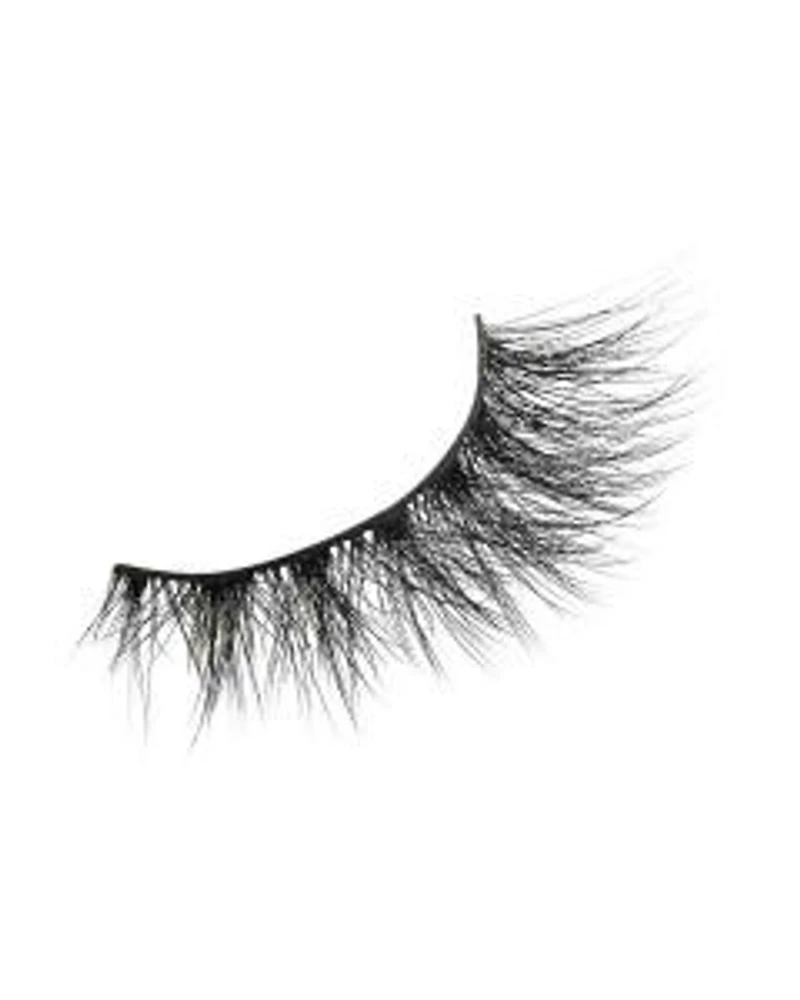 Kiss Luxe Effect Premium Matte Faux Mink Hair Eyelashes, Extra Black