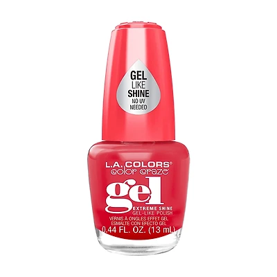 L. A. Colors Color Craze Gel Extreme Shine Nail Polish - Headliner
