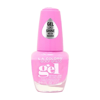 L. A. Colors Color Craze Gel Extreme Shine Nail Polish - Girl Talk
