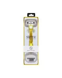 Sierra 5-Blade Razor System for Women, Yellow