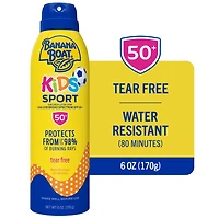 Banana Boat Sport Kids Sunscreen Spray SPF 50, 6 oz