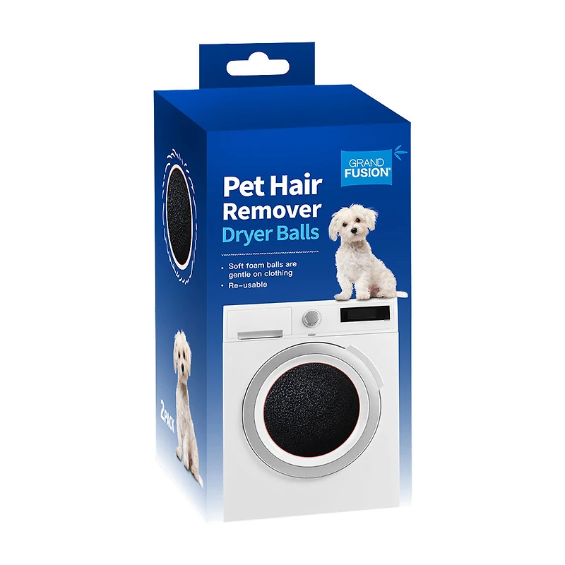 Grand Fusion Pet Hair Removal Dryer Balls, 2 ct