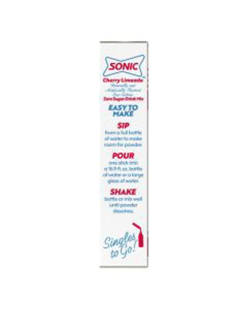 Sonic Cherry Limeade Singles To Go Drink Mix, 6 ct