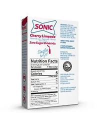 Sonic Cherry Limeade Singles To Go Drink Mix, 6 ct