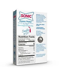Sonic Ocean Water Singles To Go Drink Mix, 0.52 oz, 6 ct