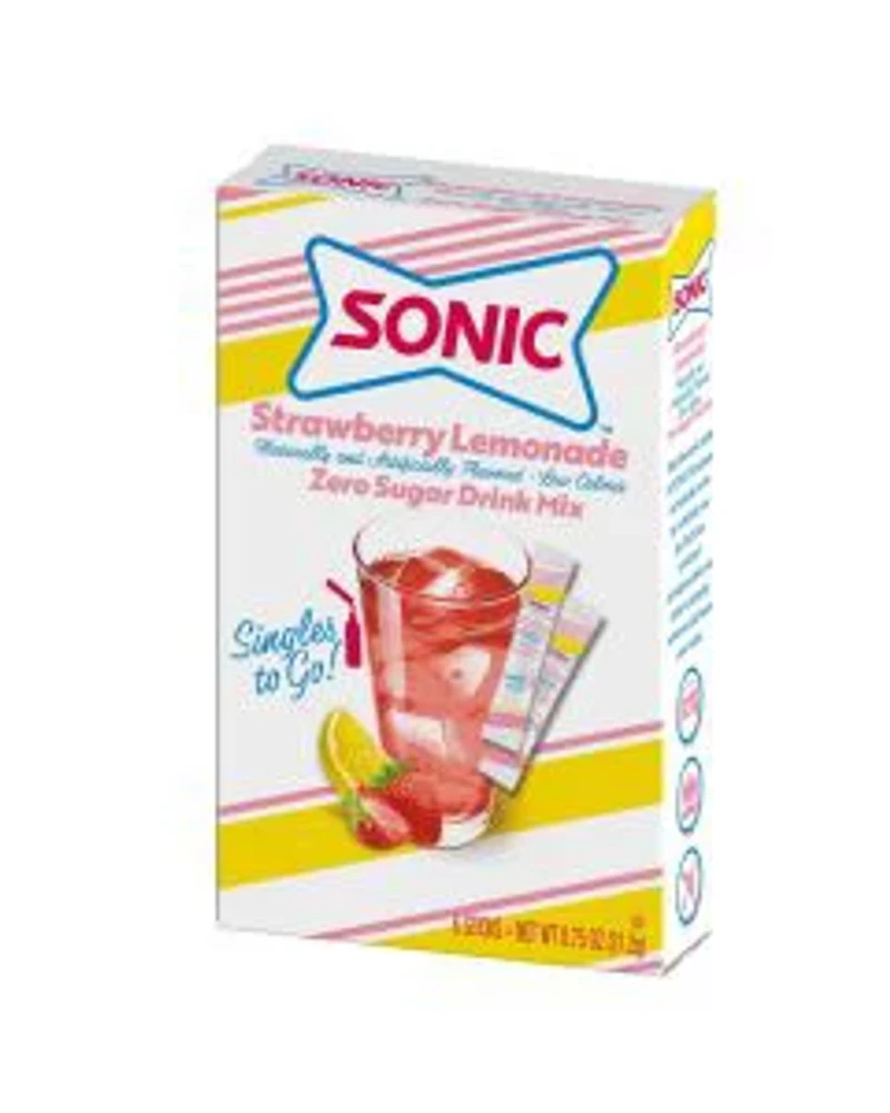 Sonic Strawberry Lemonade Singles To Go Drink Mix, 6 ct