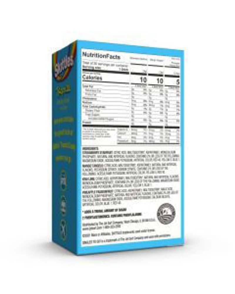 Skittles Singles To Go Drink Mix Tropical Variety Pack, 20 ct