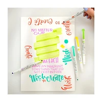 Zebra Pen Mildliner Lavender Dual-Tip Creative Highlighter