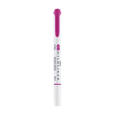 Zebra Pen Mildliner Fuchsia Dual-Tip Creative Highlighter