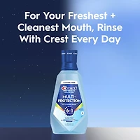Crest Pro-Health Multi-Protection 6 in 1 Mouthwash, Clean Mint, 1 L
