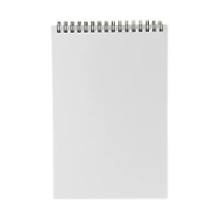 Small Sketchbook with Mountains Design, 5.7 in x 8.5 in