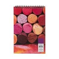 Small Sketchbook with Mountains Design, 5.7 in x 8.5 in