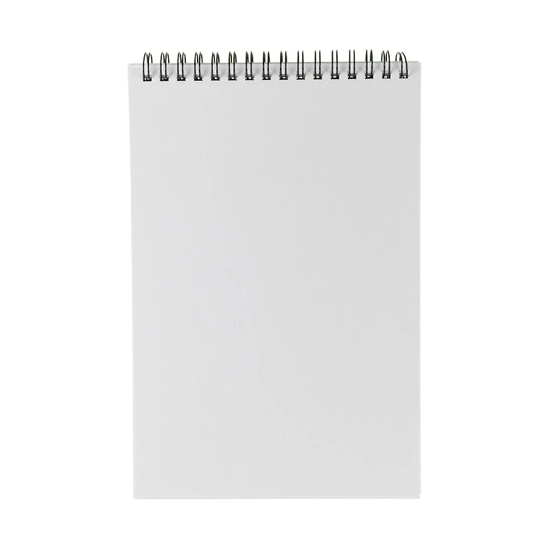 Small Sketchbook with Mountains Design, 5.7 in x 8.5 in