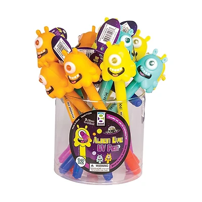 Raymond Geddes Alien Eye UV Spy Pens