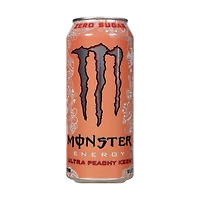 Monster Ultra Peachy Keen Energy Drink, 16 fl oz