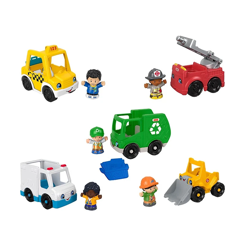 Fisher-Price Little People Push Along Vehicle, Assorted