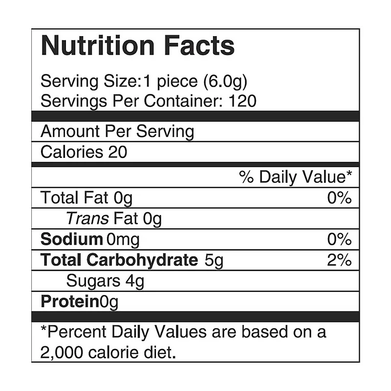 Bazooka Original Bubble Gum, 10 Count