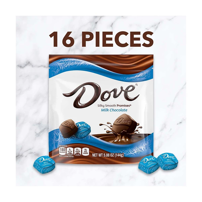 Dove Milk Chocolate Promises, 5.08 oz