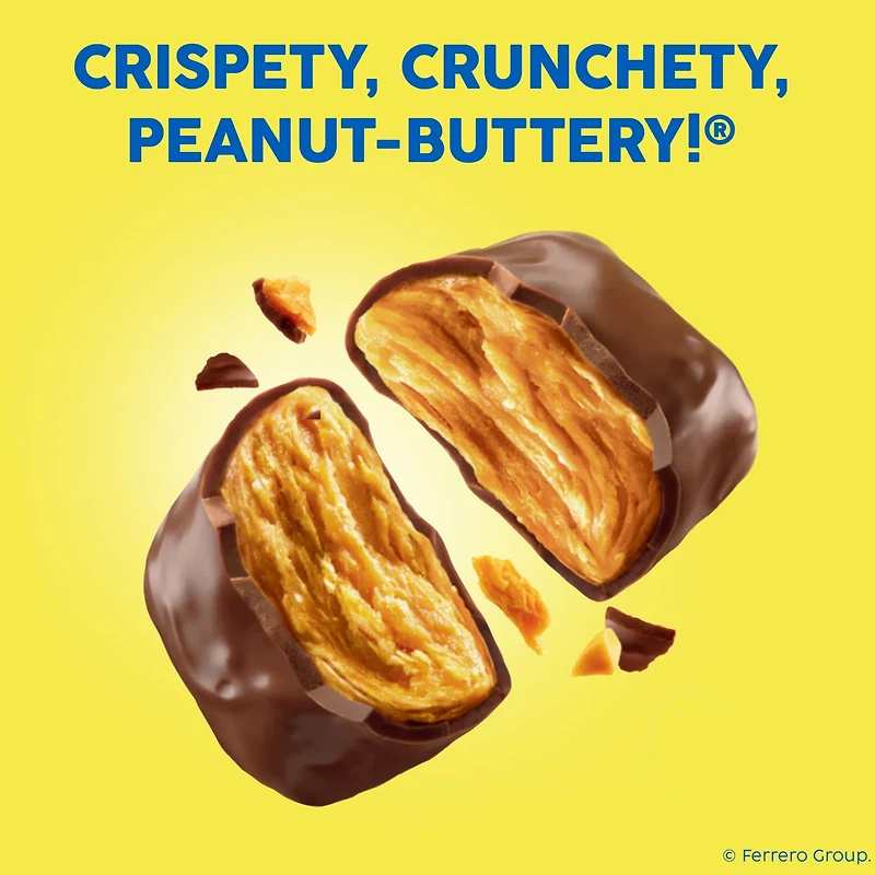 Butterfinger Minis Candy Bars, Crispety Crunchety Peanut-Buttery Bars, Individually Wrapped, 7 oz Bag