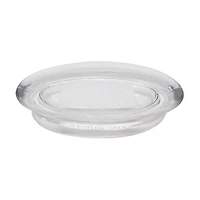 Glass Soap Dish, clear