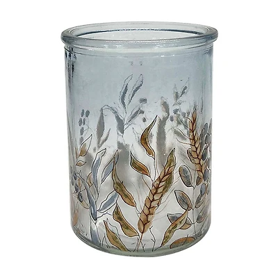 Printed Glass Fall Soap Tumbler